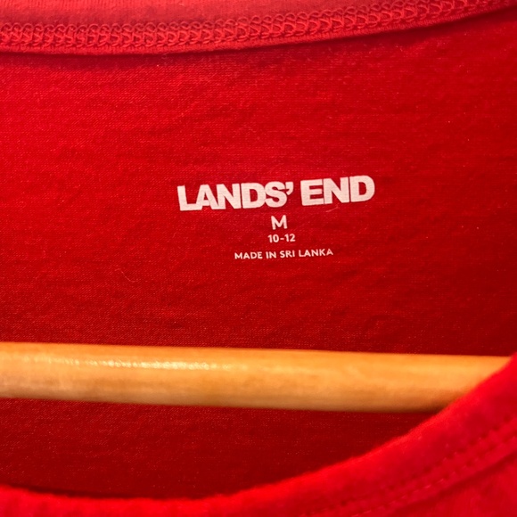 Lands End Crew Neck Long Sleeved Tee - Picture 6 of 7